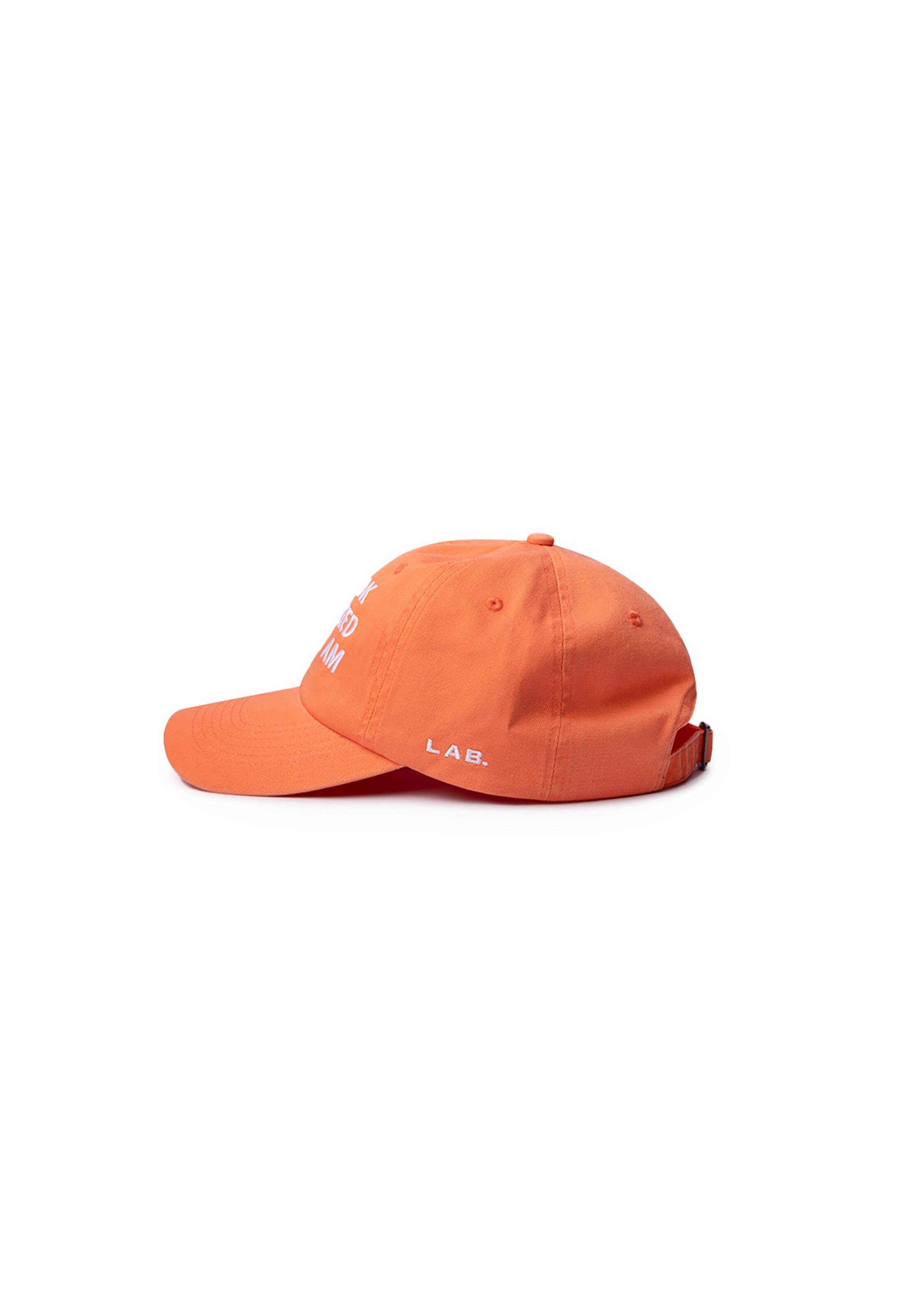 Hatline Lab Cap 'Lowkey' in Orange