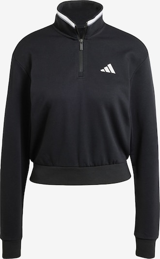 ADIDAS SPORTSWEAR Urheilullinen collegepaita 'Essentials' värissä musta / valkoinen, Tuotenäkymä