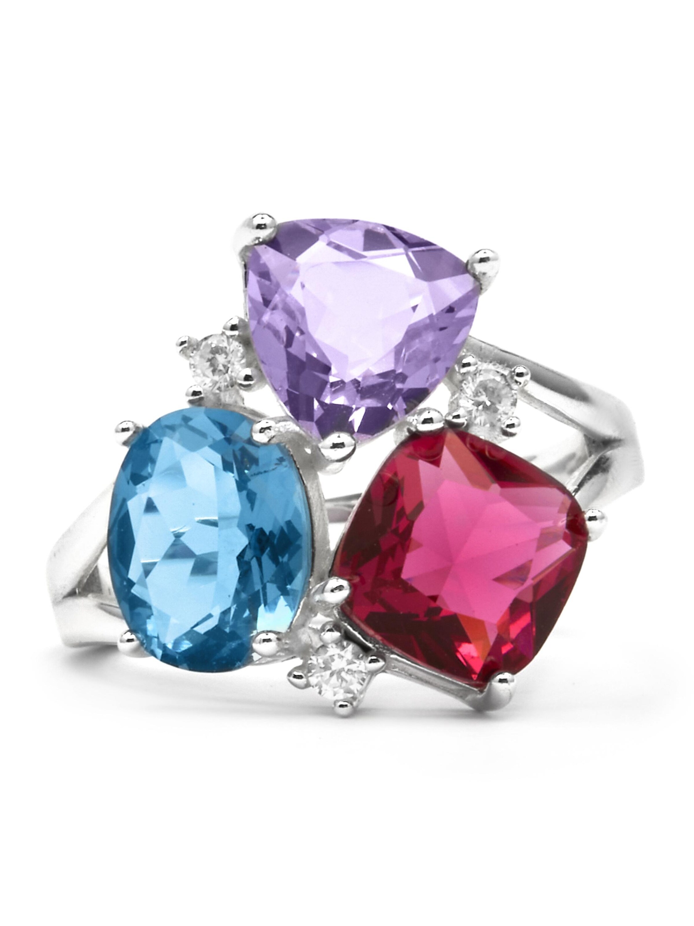 Luxenter - Anillo 'DAMAM' en Mezcla de colores