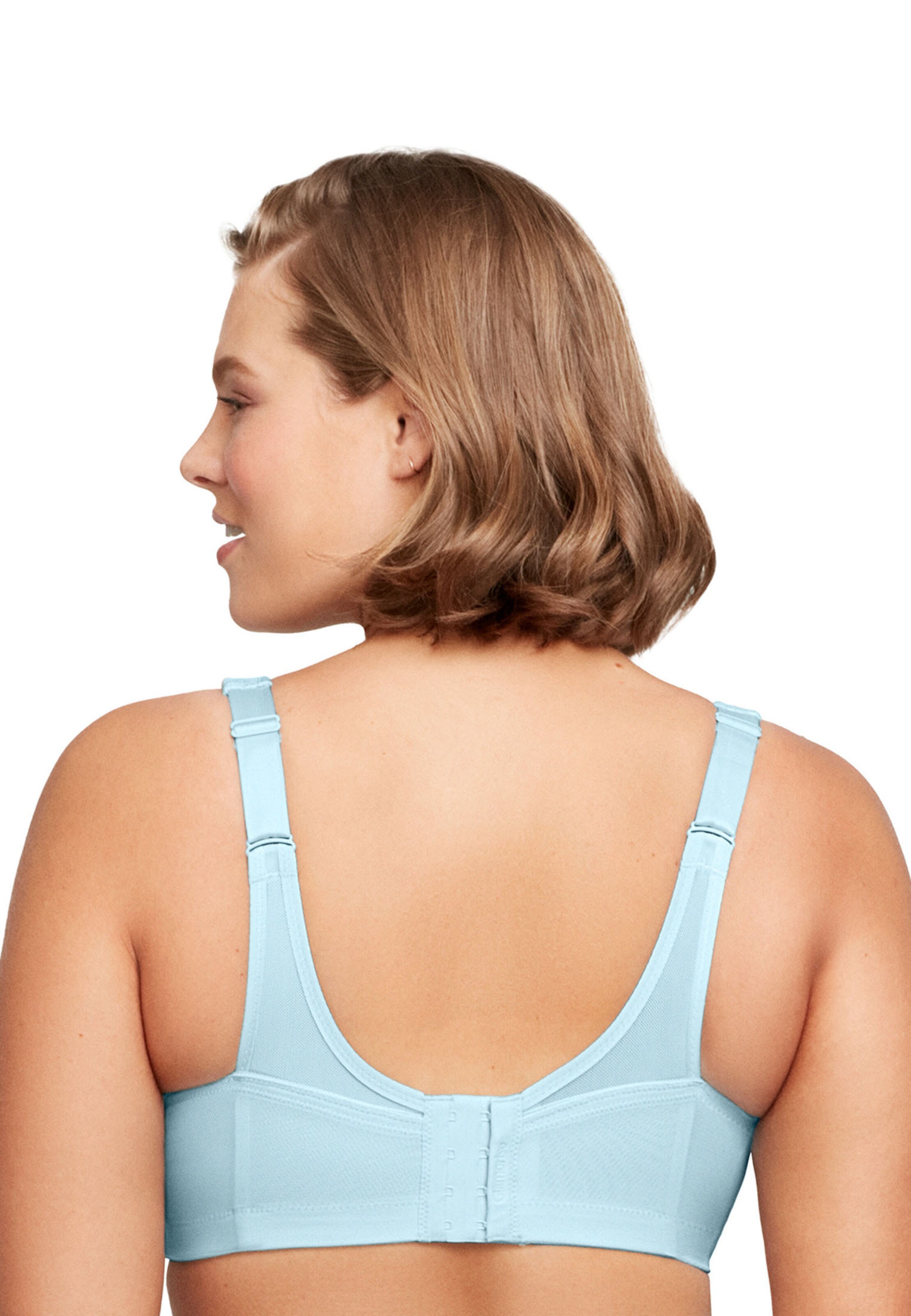 GLAMORISE Minimiser Bra in Blue