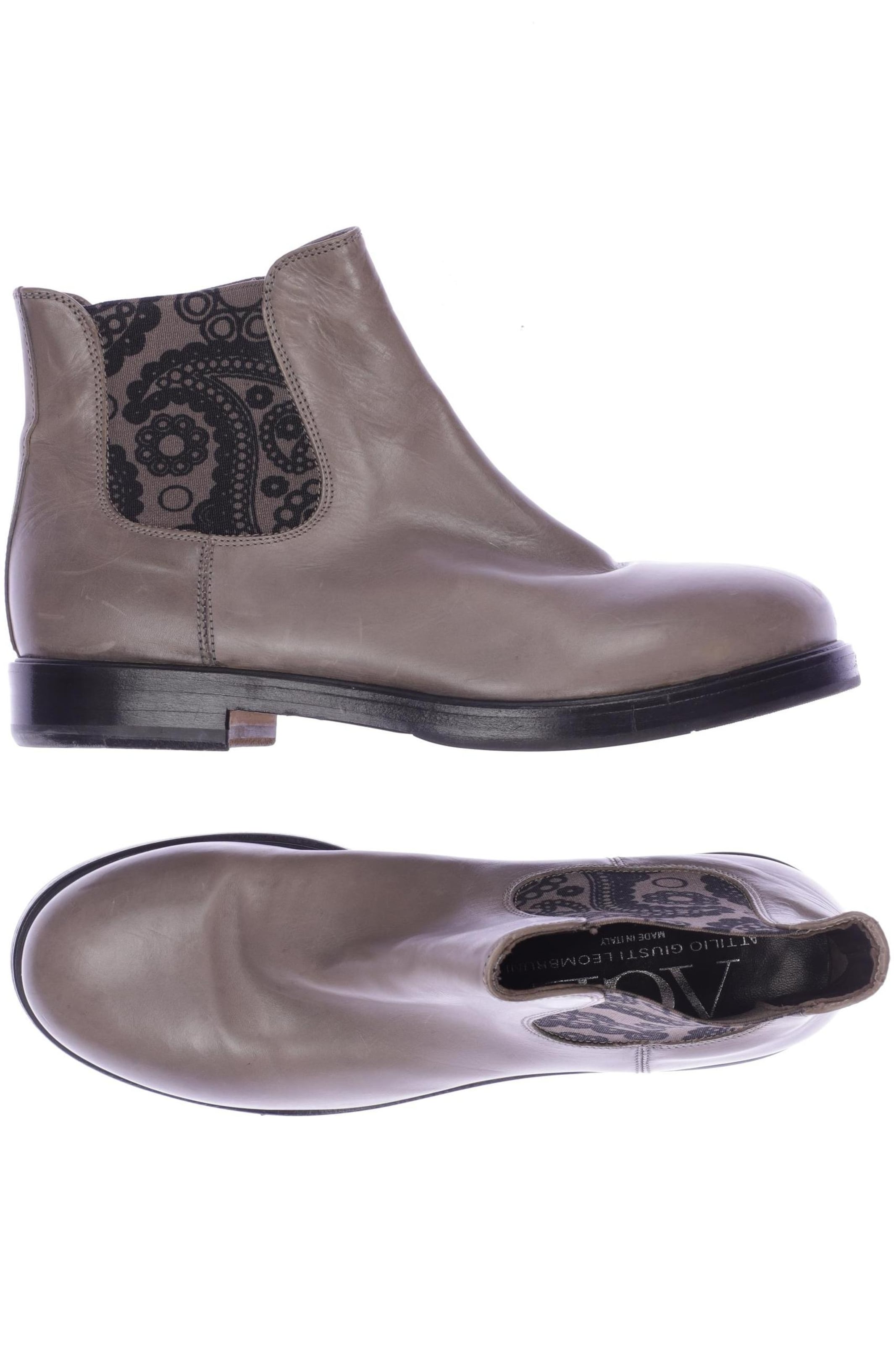 AGL Attilio Giusti Leombruni Dress Boots in 38,5 in Grey: front
