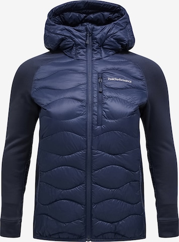PEAK PERFORMANCE Winter Jacket 'Helium Down' in Blue: front