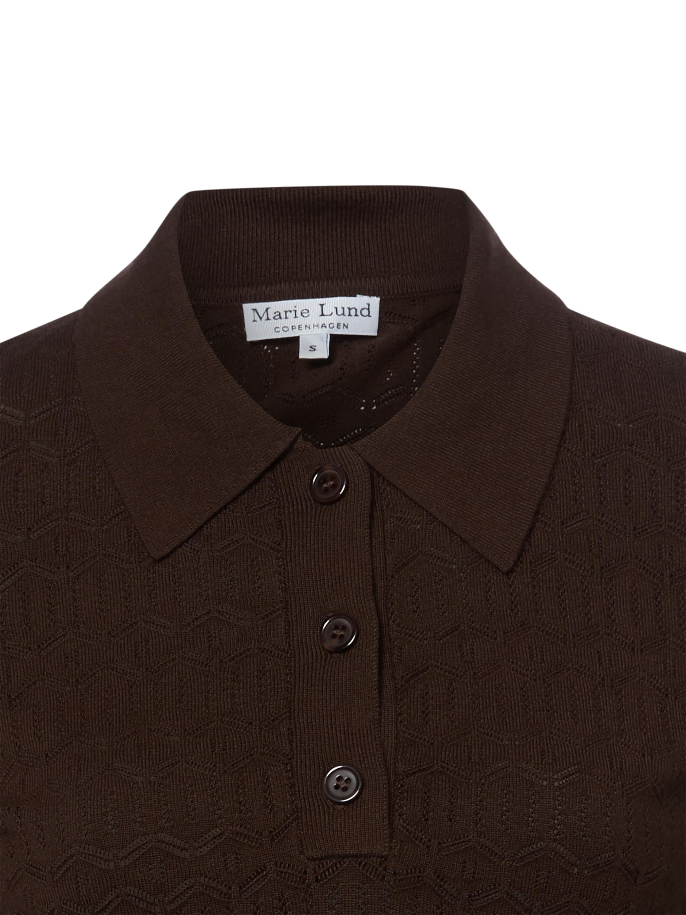 T-shirt Marie Lund en marron