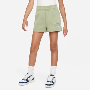 Nike Sportswear Regular Pants in Green: front