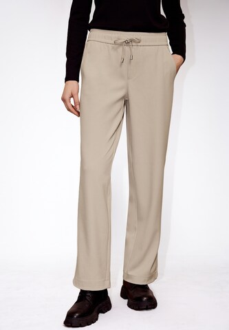 Street One Studio Loose fit Pants in Beige: front