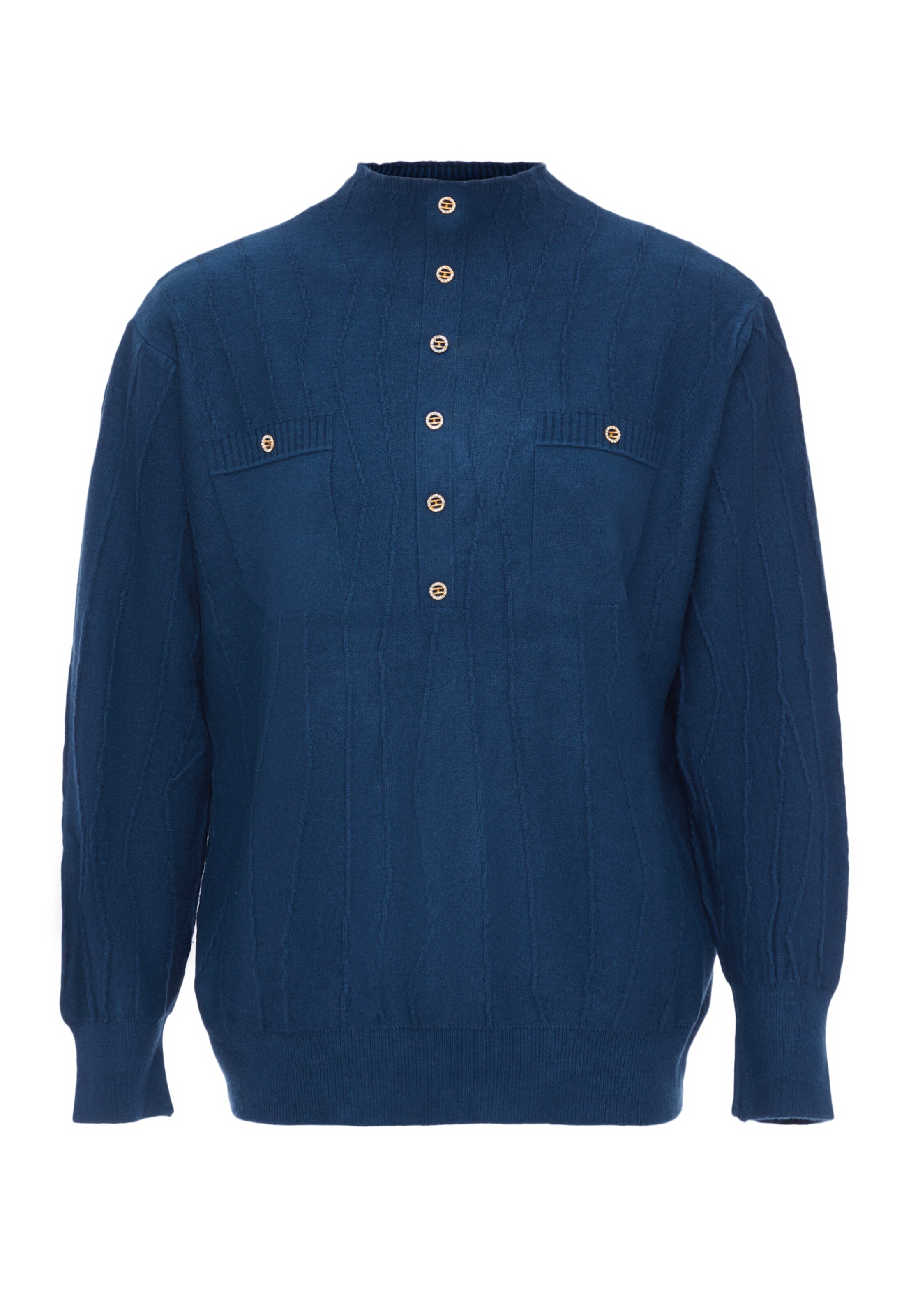 carato Sweater in Blue: front