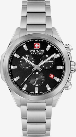 SWISS MILITARY HANOWA Analog Watch in Black: front