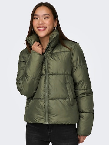 Veste mi-saison 'ASTA' ONLY en vert : devant