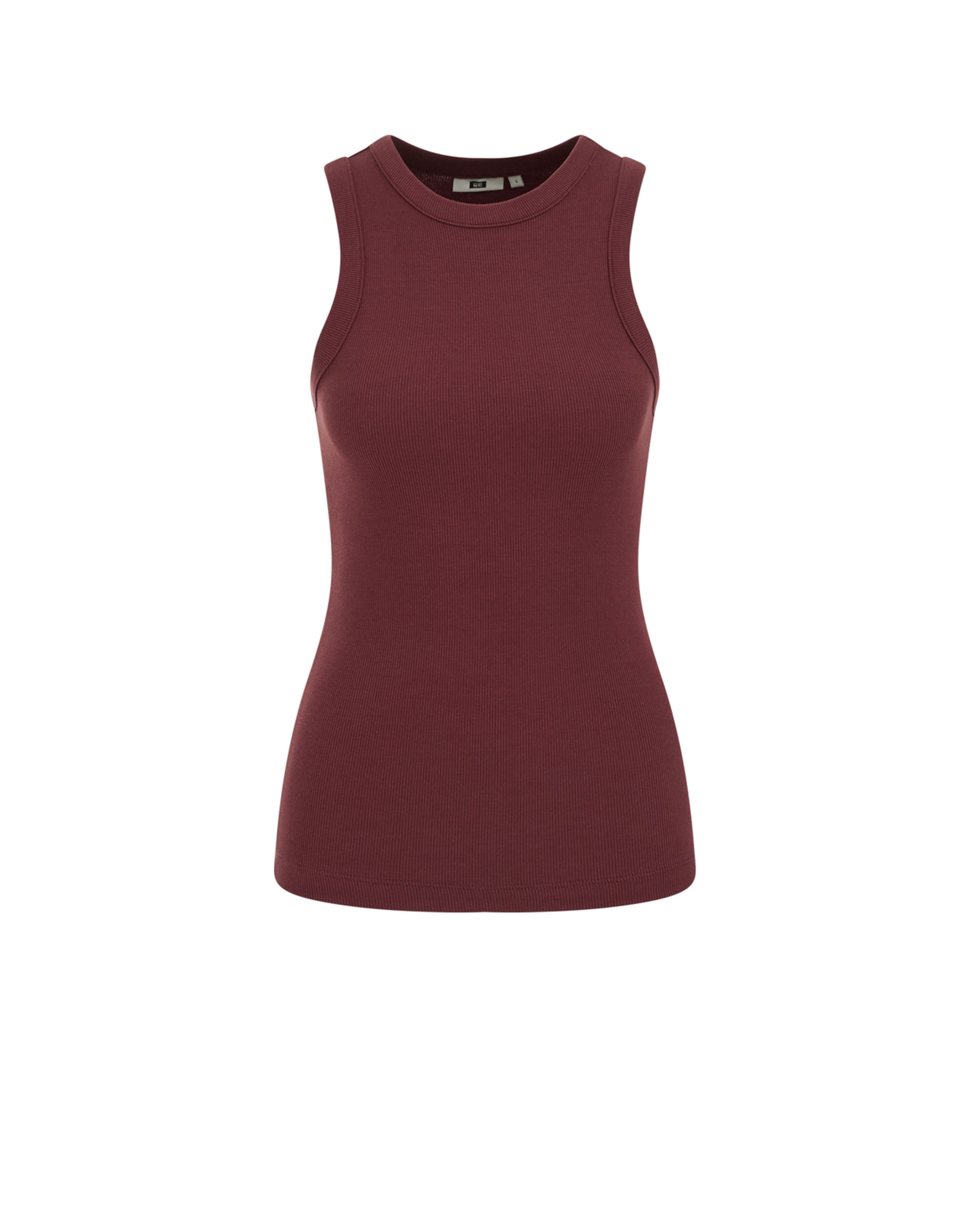 Haut WE Fashion en rouge : devant