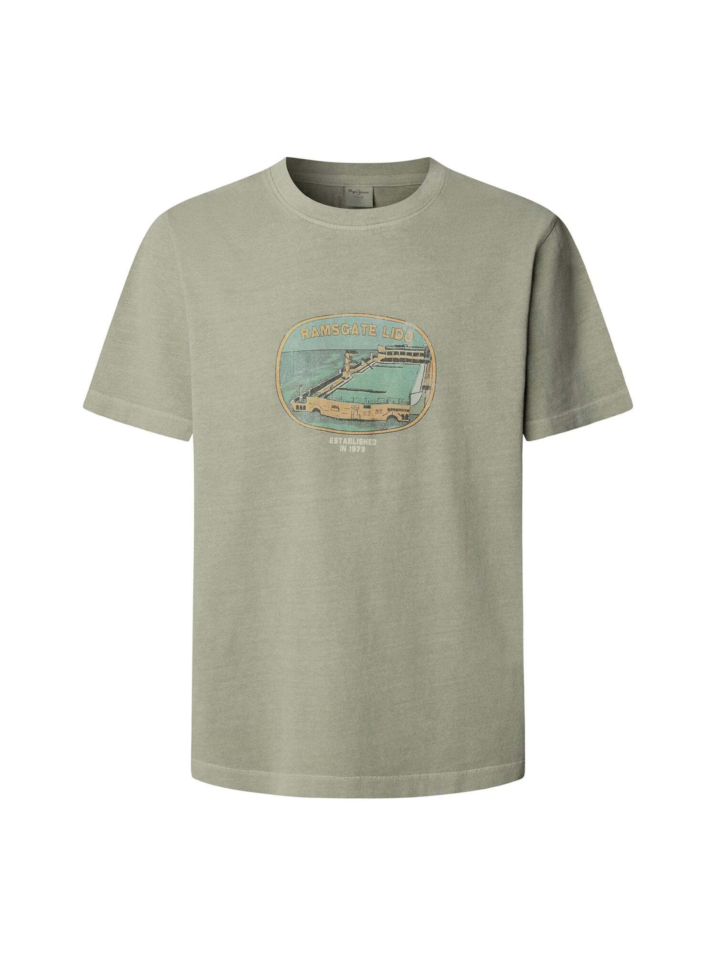 Maglietta 'Shaye' di Pepe Jeans in verde: frontale