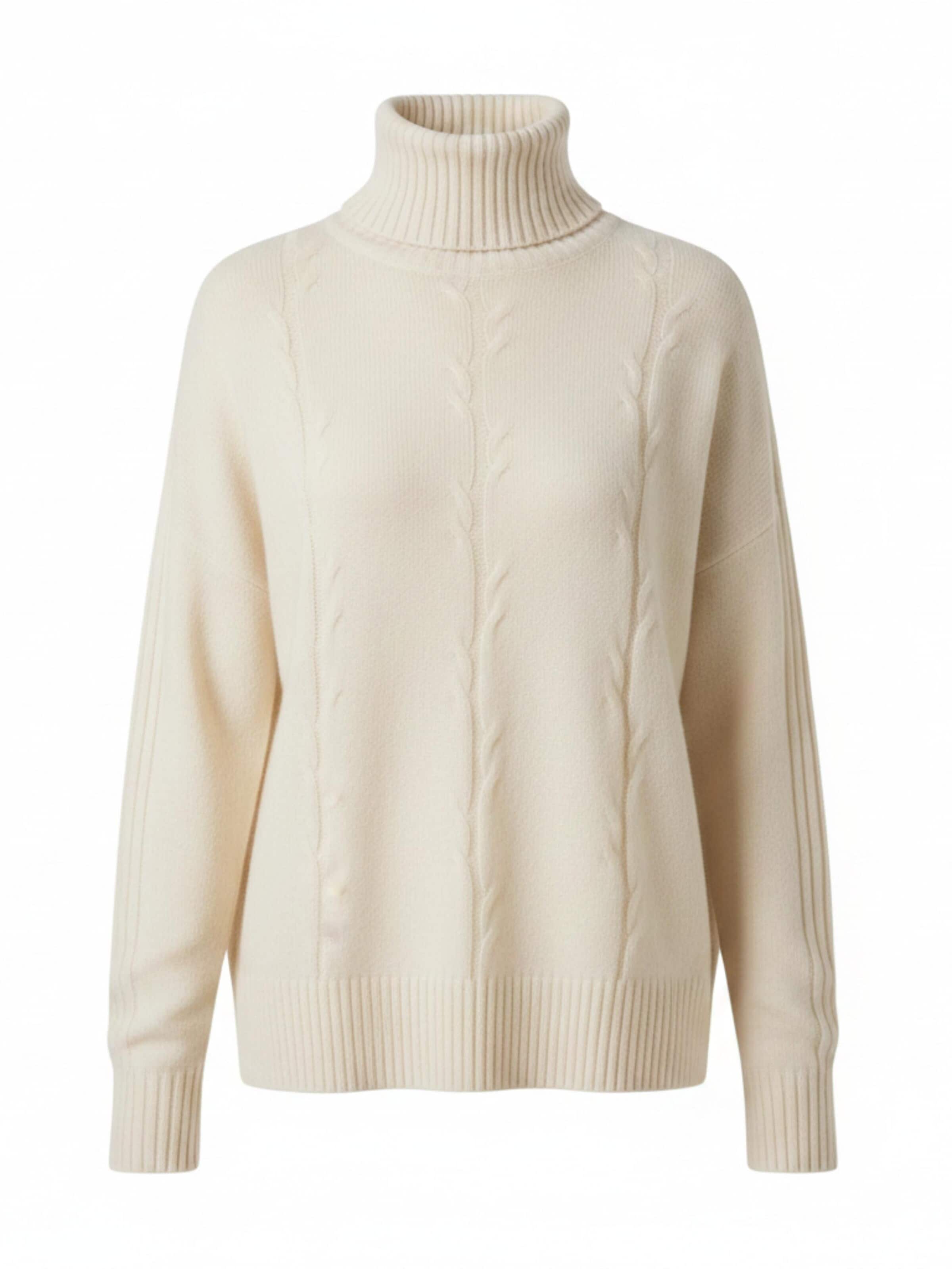 Pull-over 'Gabriella' WEARABLE STORIES en beige : devant