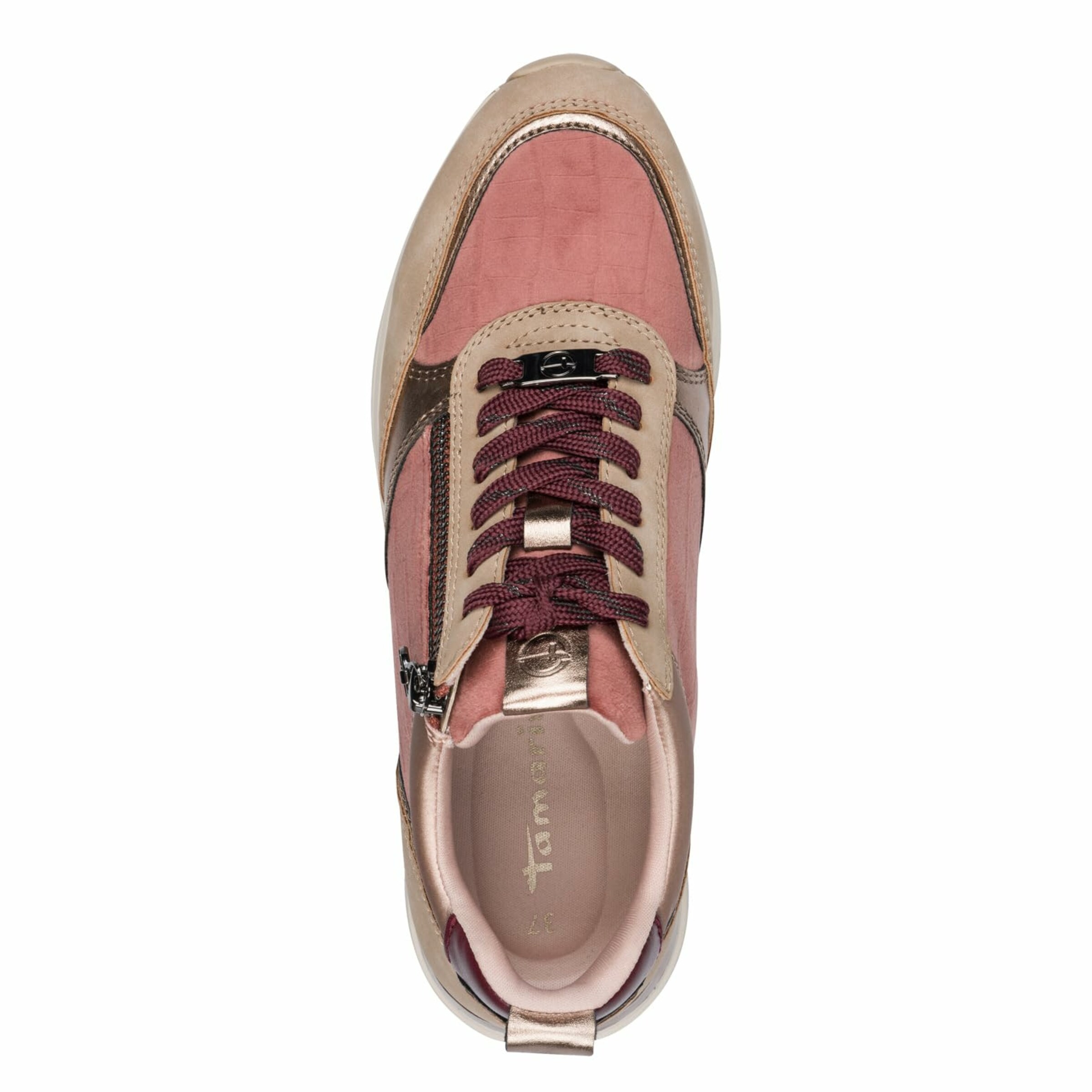 Tamaris Platform trainers in Brown