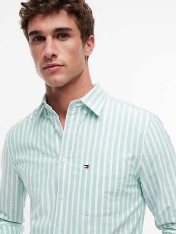 Coupe regular Chemise TOMMY HILFIGER en vert