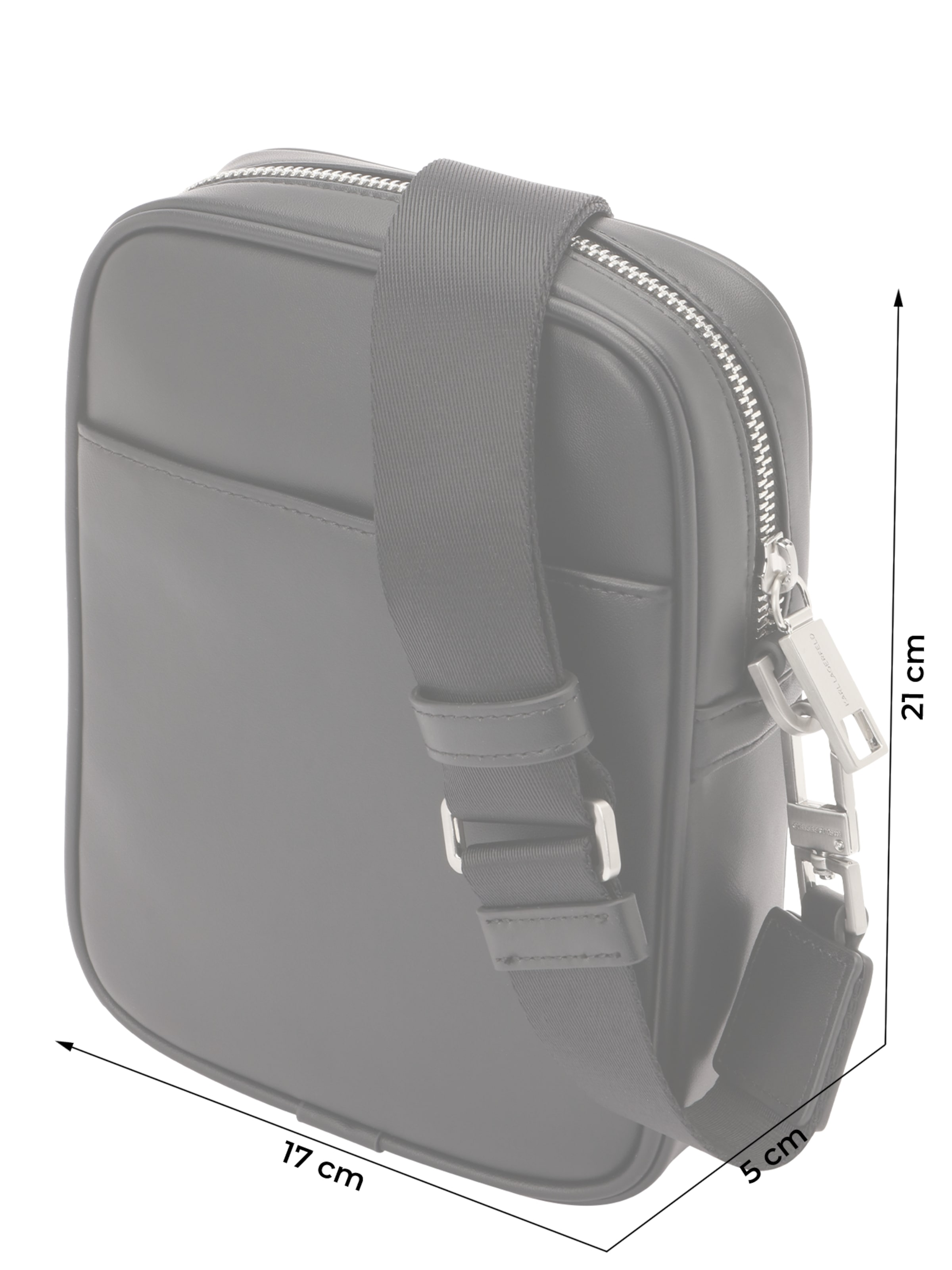 Karl Lagerfeld Válltáska - fekete