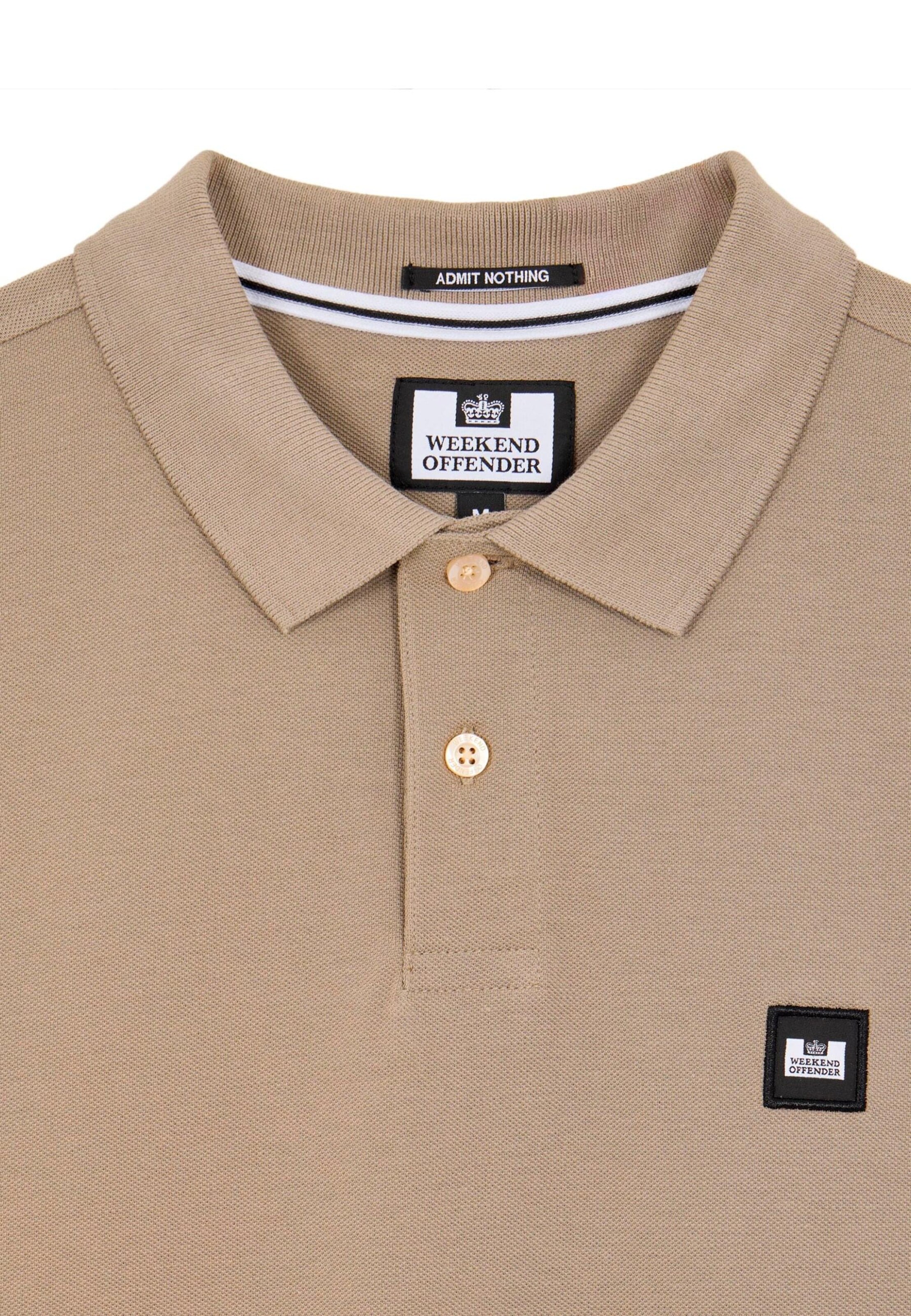 Weekend Offender Poloshirt 'Caneiros' in Braun