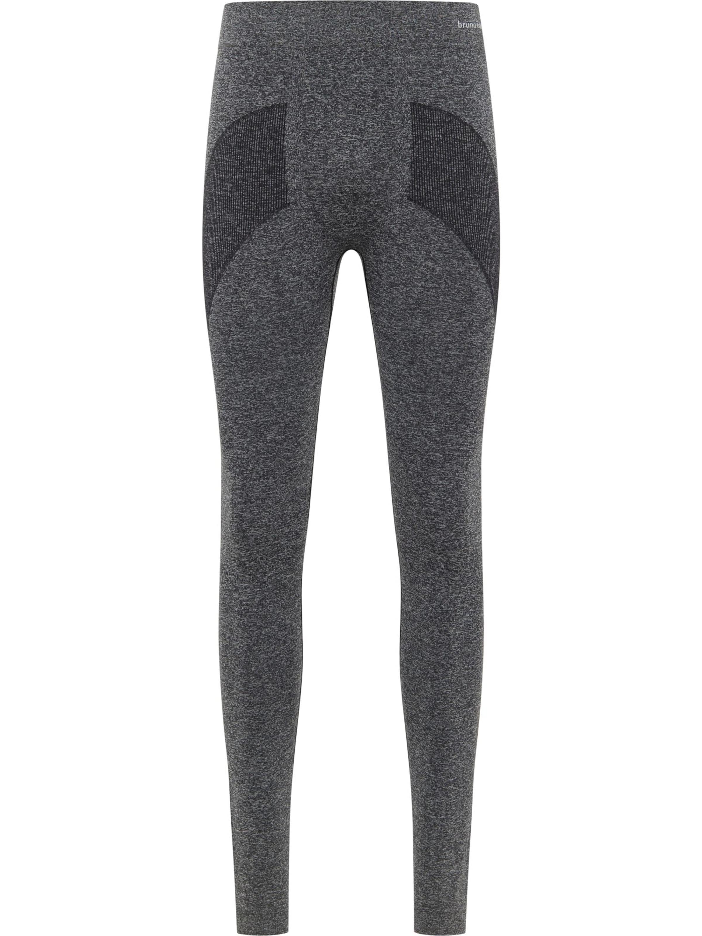 Bruno Banani Lange Unterhose 'CHAMBERS' in Grau: Vorderseite