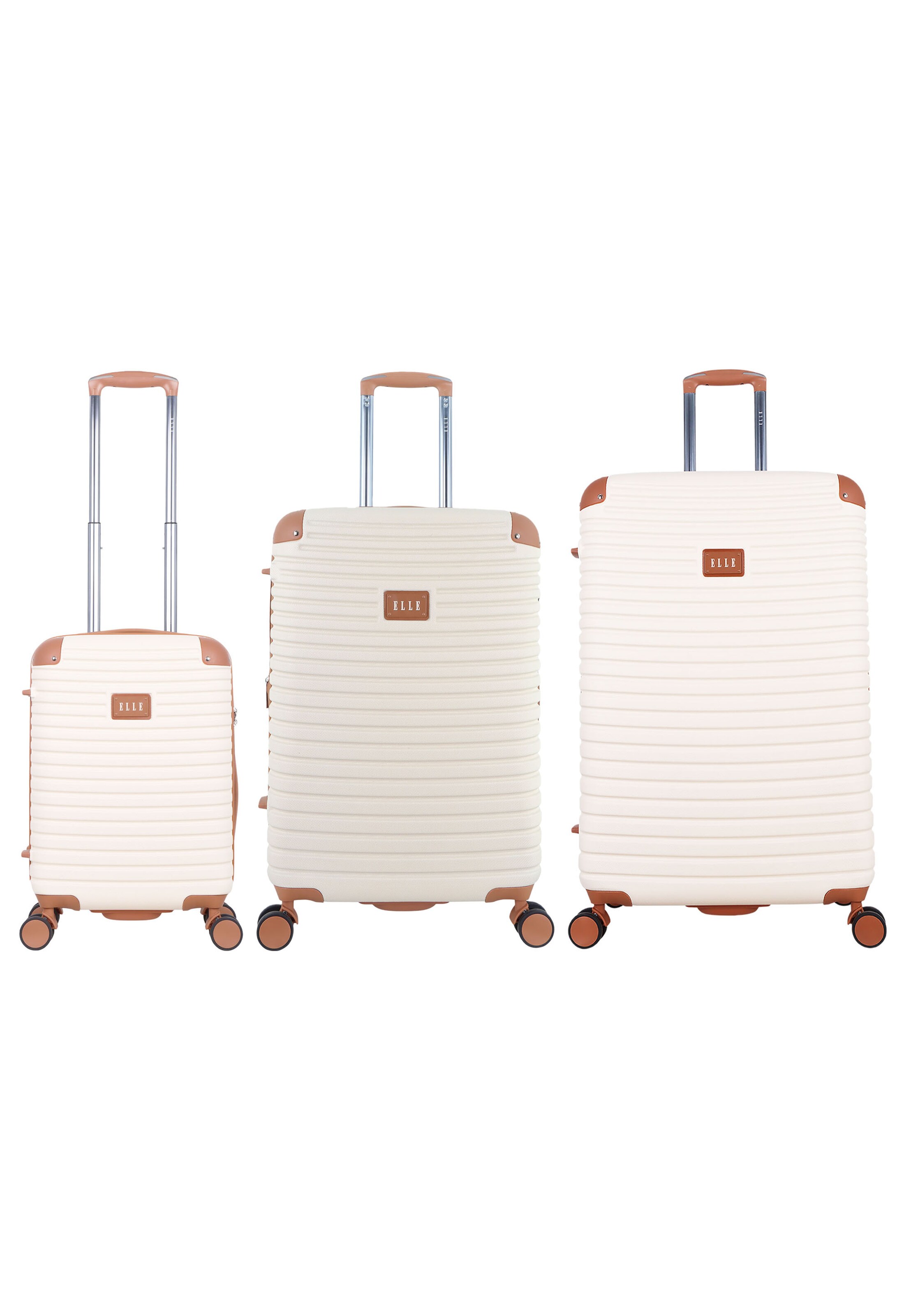 ELLE Kofferset in beige, Produktansicht