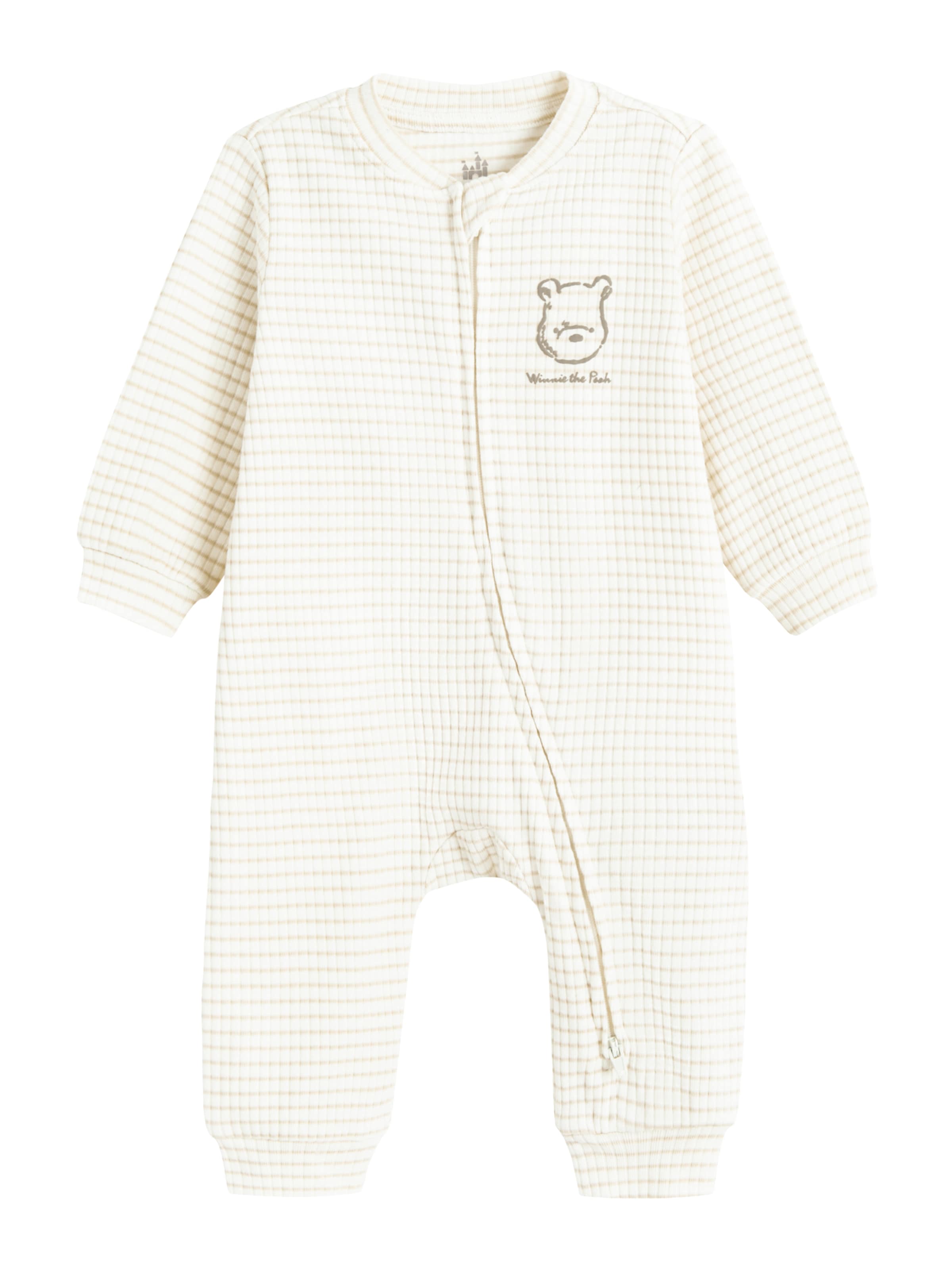 Salopetă de la Cool Club pe bej: față