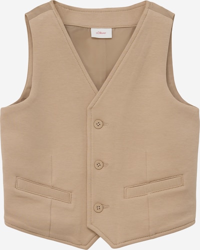 s.Oliver Gilet en camel, Vue avec produit