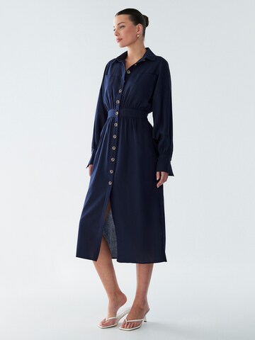 Robe-chemise 'Lola' BWLDR en bleu