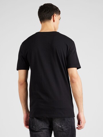UNITED COLORS OF BENETTON Shirt in Black