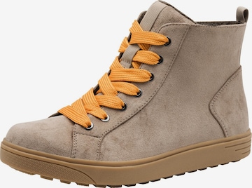 JANA Sneakers hoog in Grijs: voorkant