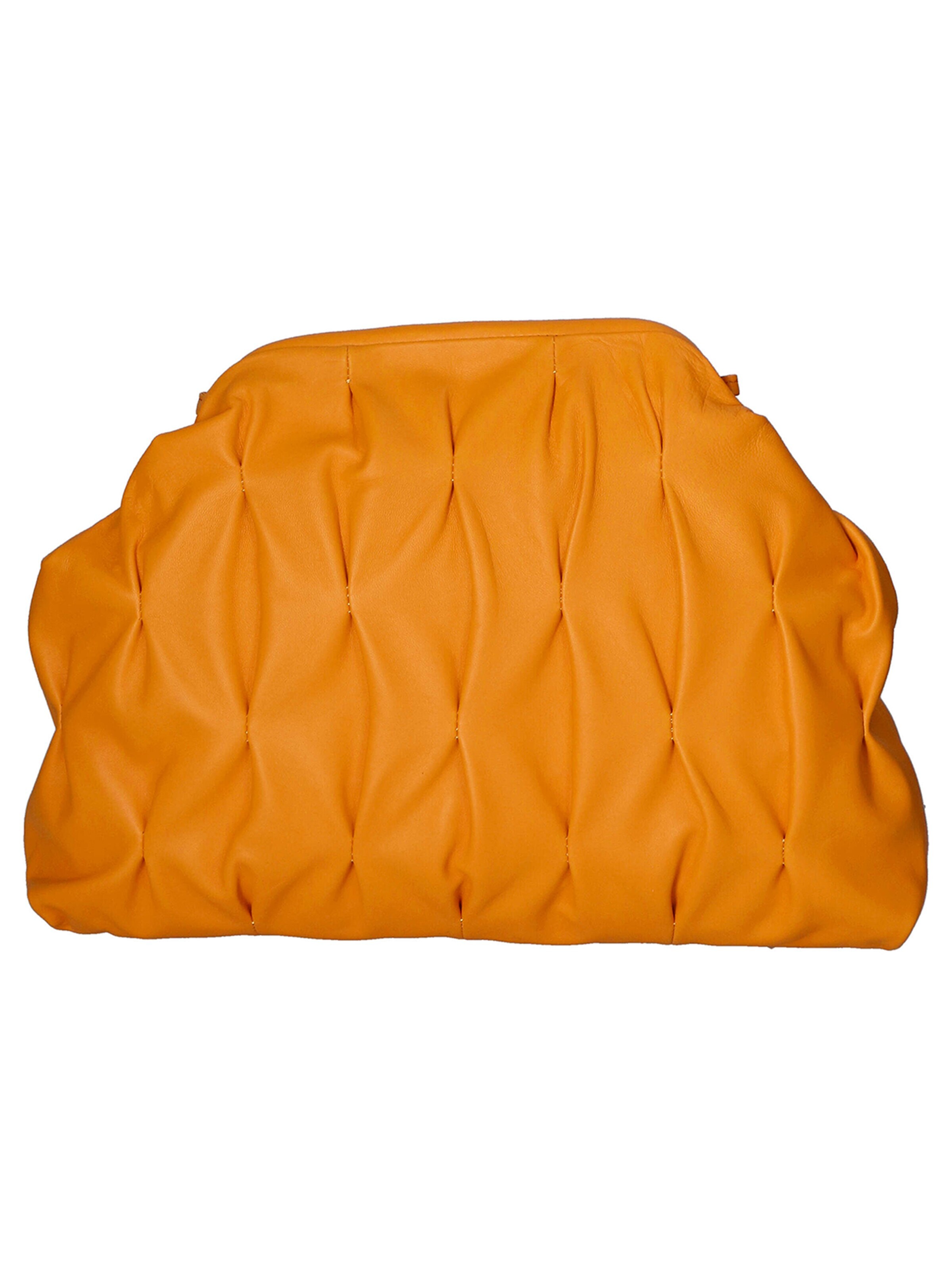 Pochette 'Pochette Verona in Pelle Sauvage - Tracolla Regolabile Made in Italy' di Gave Lux in giallo