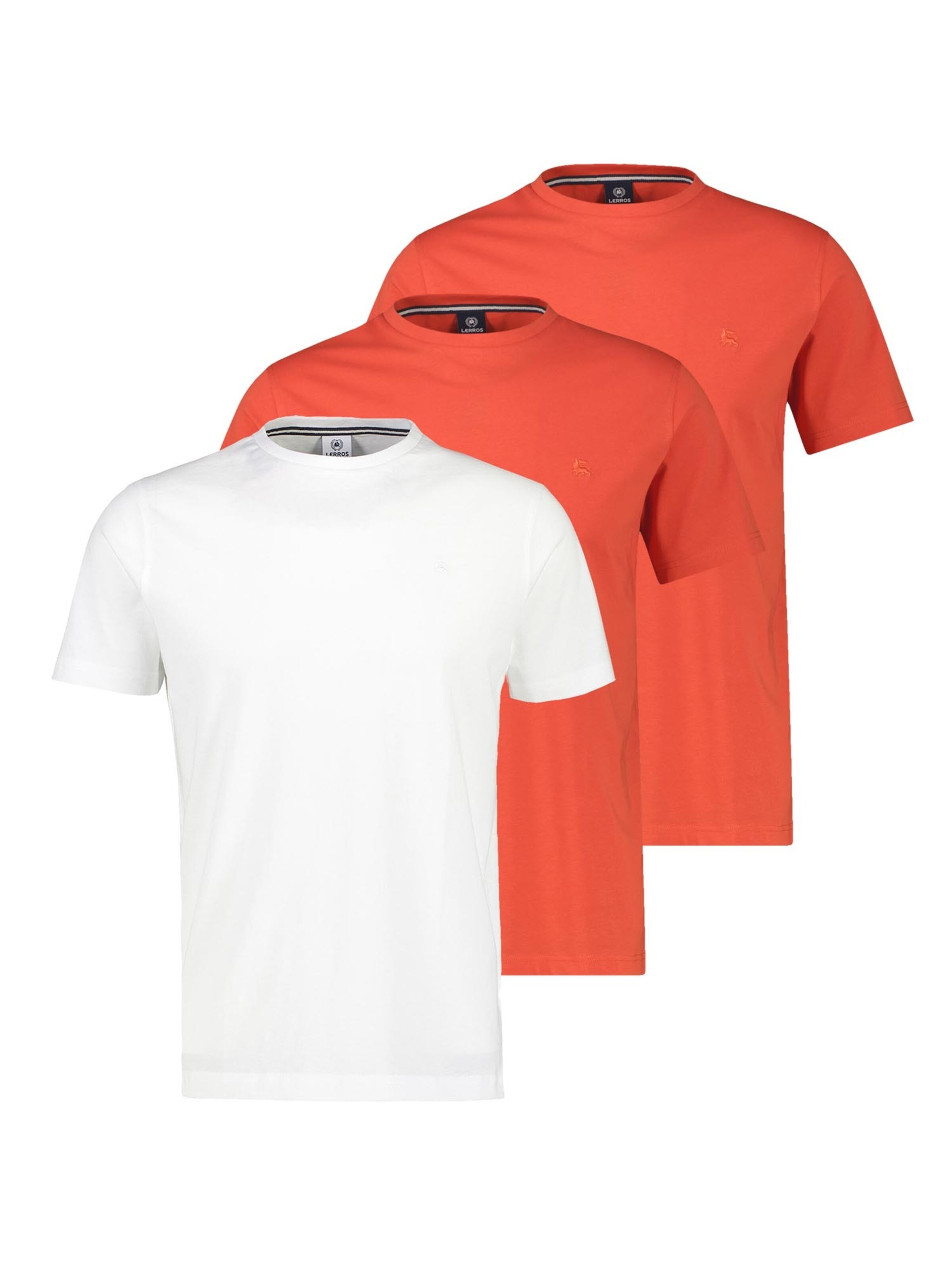 LERROS Shirt 'Basic'‌‌ in Rot: Vorderseite