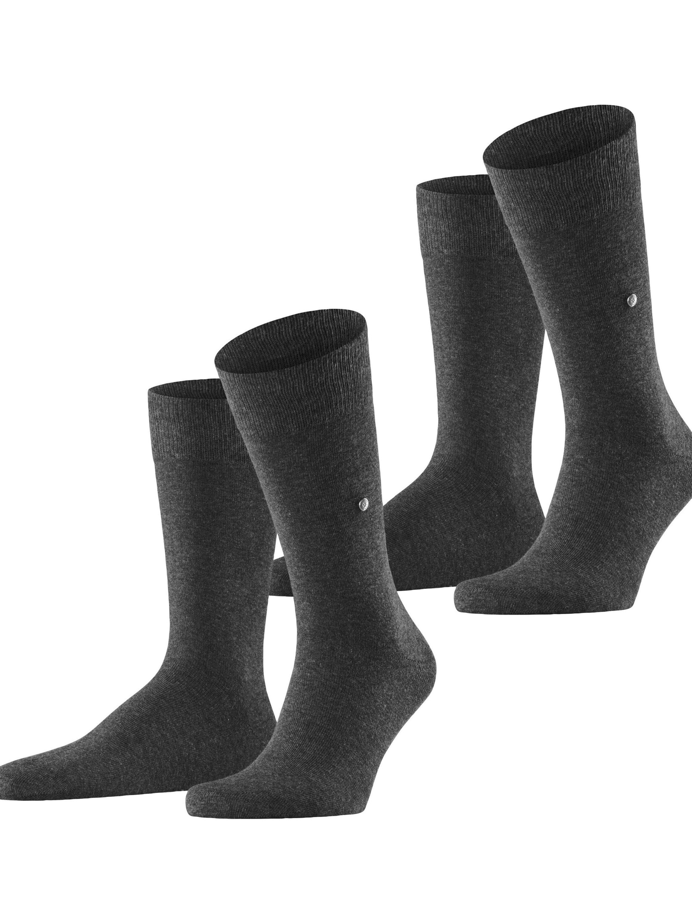 BURLINGTON Socks 'Everyday 2-Pack' in Grey: front