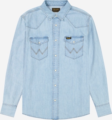 WRANGLER Hemd in Blau: Vorderseite