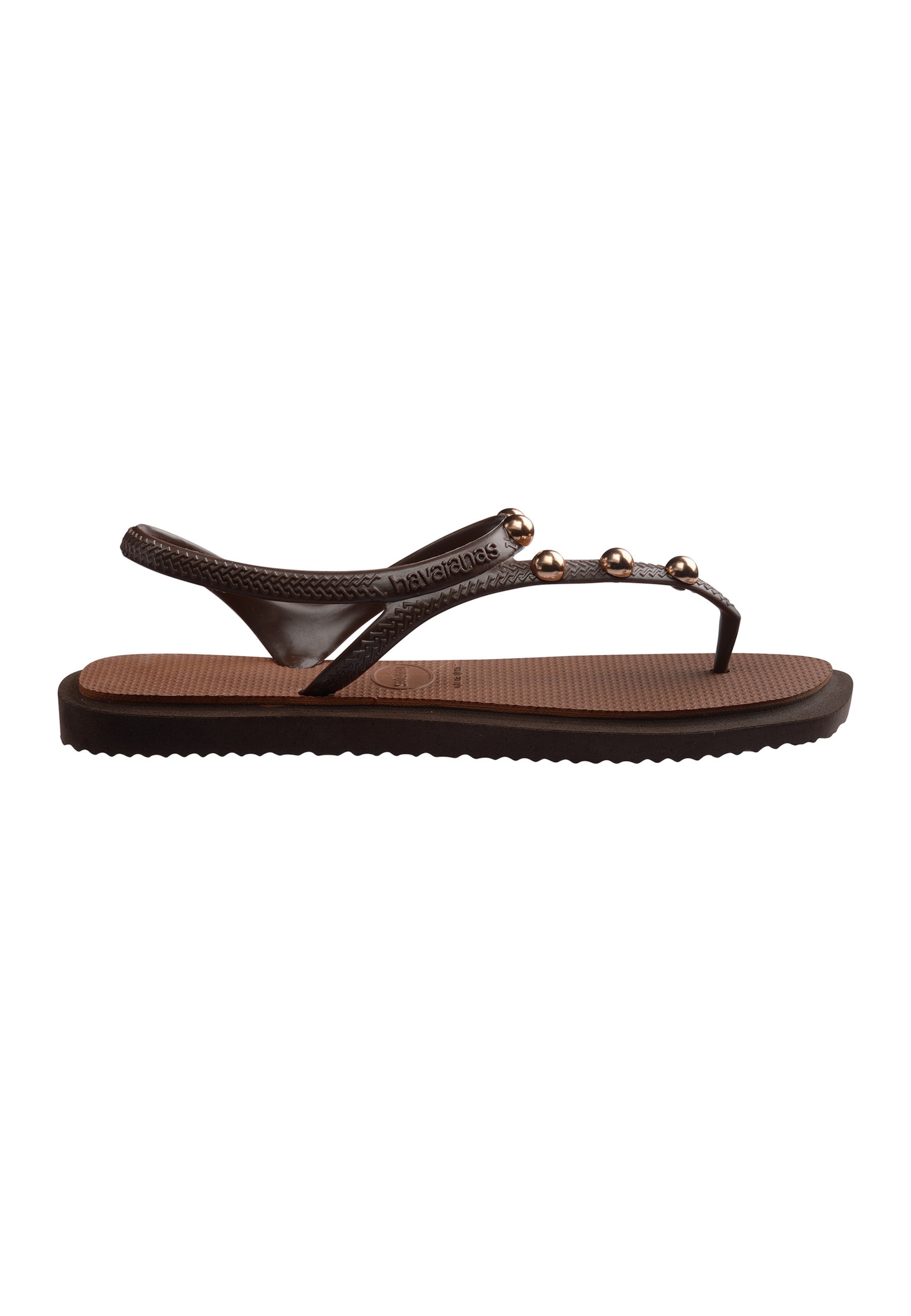 HAVAIANAS T-bar sandals 'Flash Fusion' in Brown