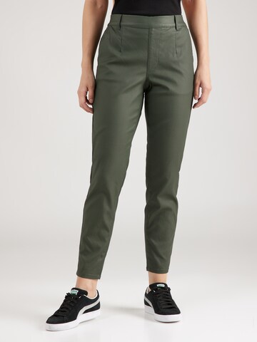 Coupe slim Pantalon 'Bella Lisa' OBJECT en vert : devant