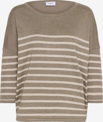 Pull-over 'MilaSZ' SAINT TROPEZ en beige : devant