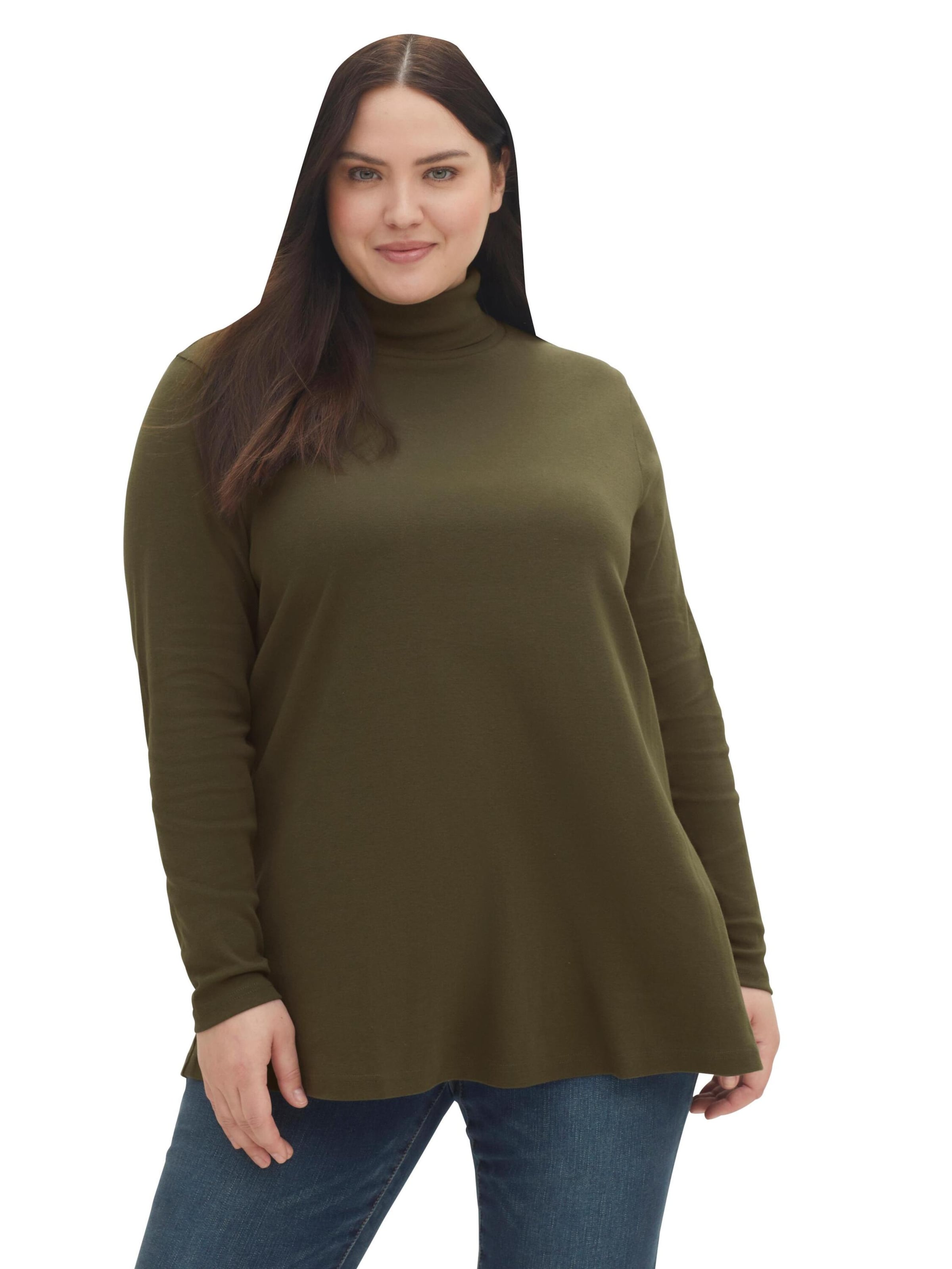 SHEEGO - Camiseta en verde: frente