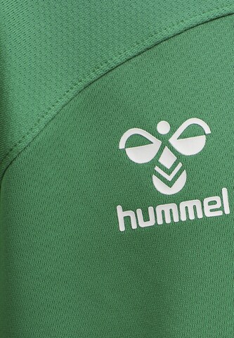 Hummel Sportsweatjacke 'Lead' in Grün