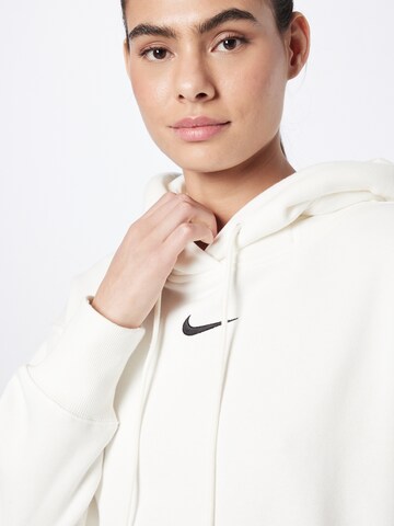 Nike Sportswear Μπλούζα φούτερ 'Phoenix Fleece' σε λευκό