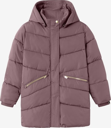NAME IT - Chaqueta de invierno 'NKFMemo' en lila: frente