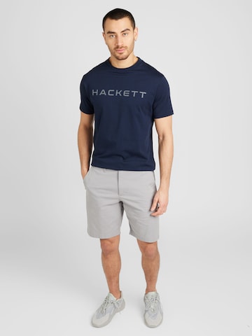 Hackett London Majica 'ESSENTIAL' | modra barva