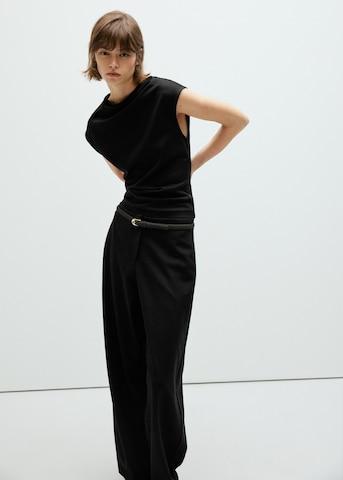 MANGO T-shirt 'MIRO' i svart
