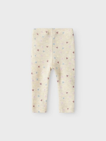 NAME IT Slimfit Leggings 'NBFSMILES' in Beige
