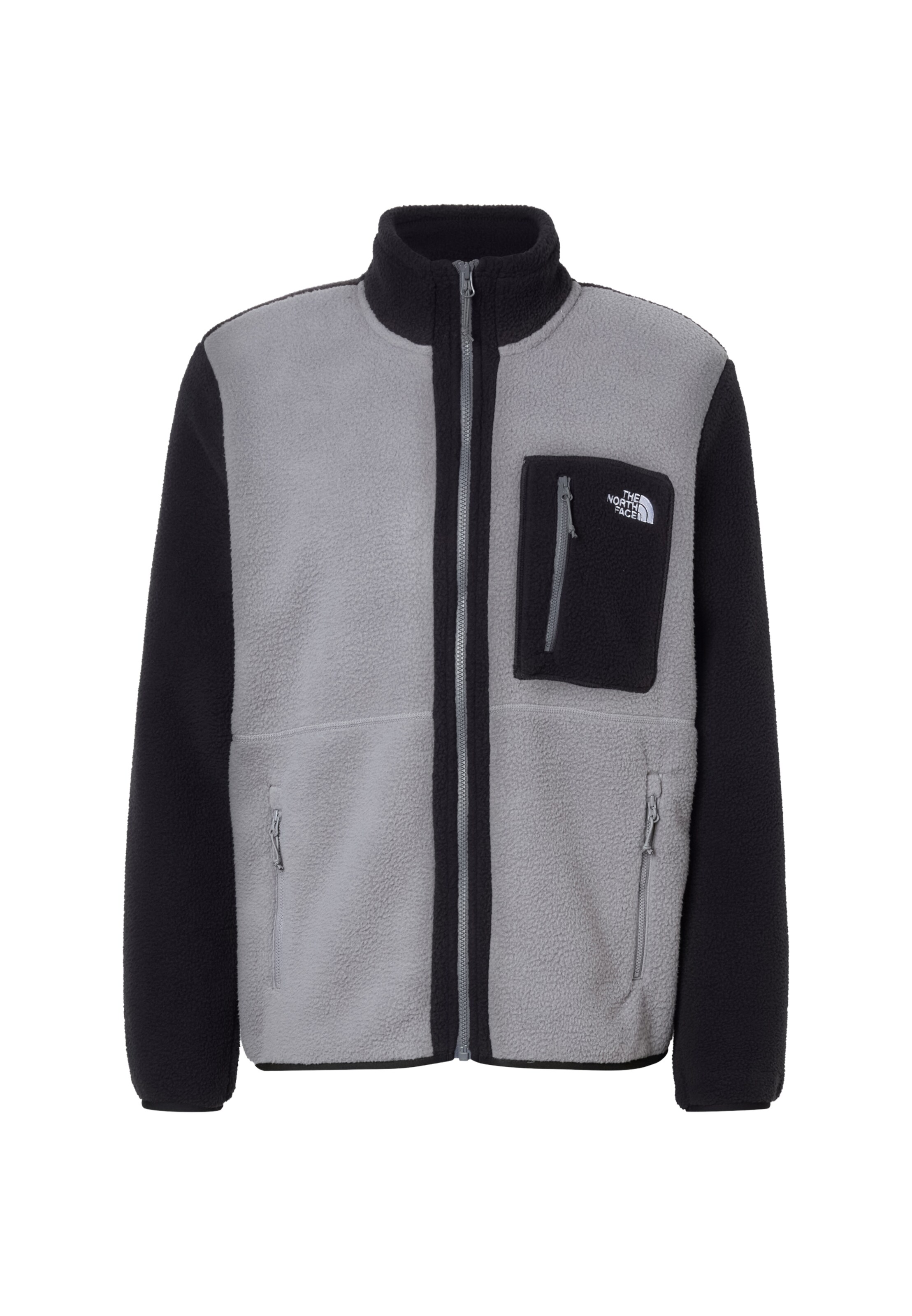 THE NORTH FACE Funktionsfleecejacka 'YUMIORI' i grå: framsida