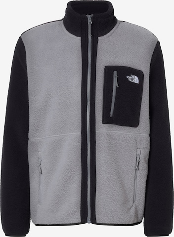 THE NORTH FACE Funktionsfleecejacka 'YUMIORI' i grå: framsida