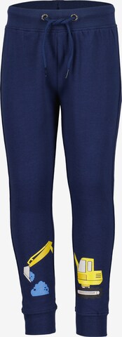 BLUE SEVEN Tapered Broek in Blauw: voorkant