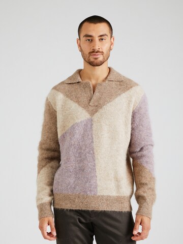 NN07 Pullover 'Hope' in Beige: Vorderseite