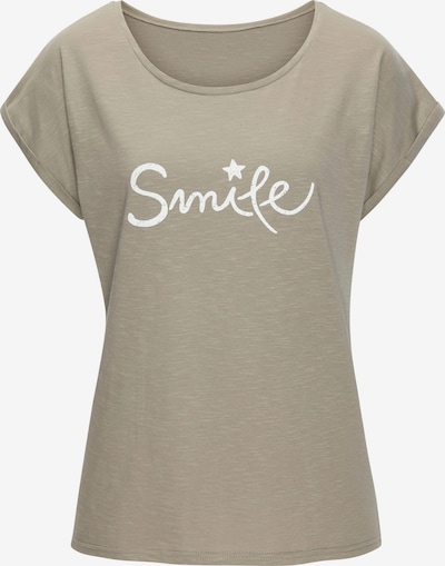 BEACH TIME Majica u kaki / bijela, Pregled proizvoda