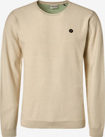 No Excess Sweater in Beige: front