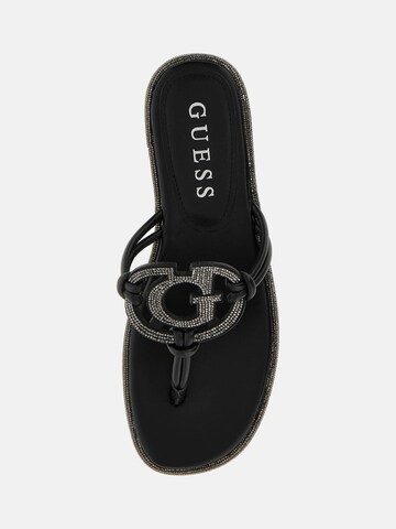 GUESS Zehentrenner 'Saima' in Schwarz