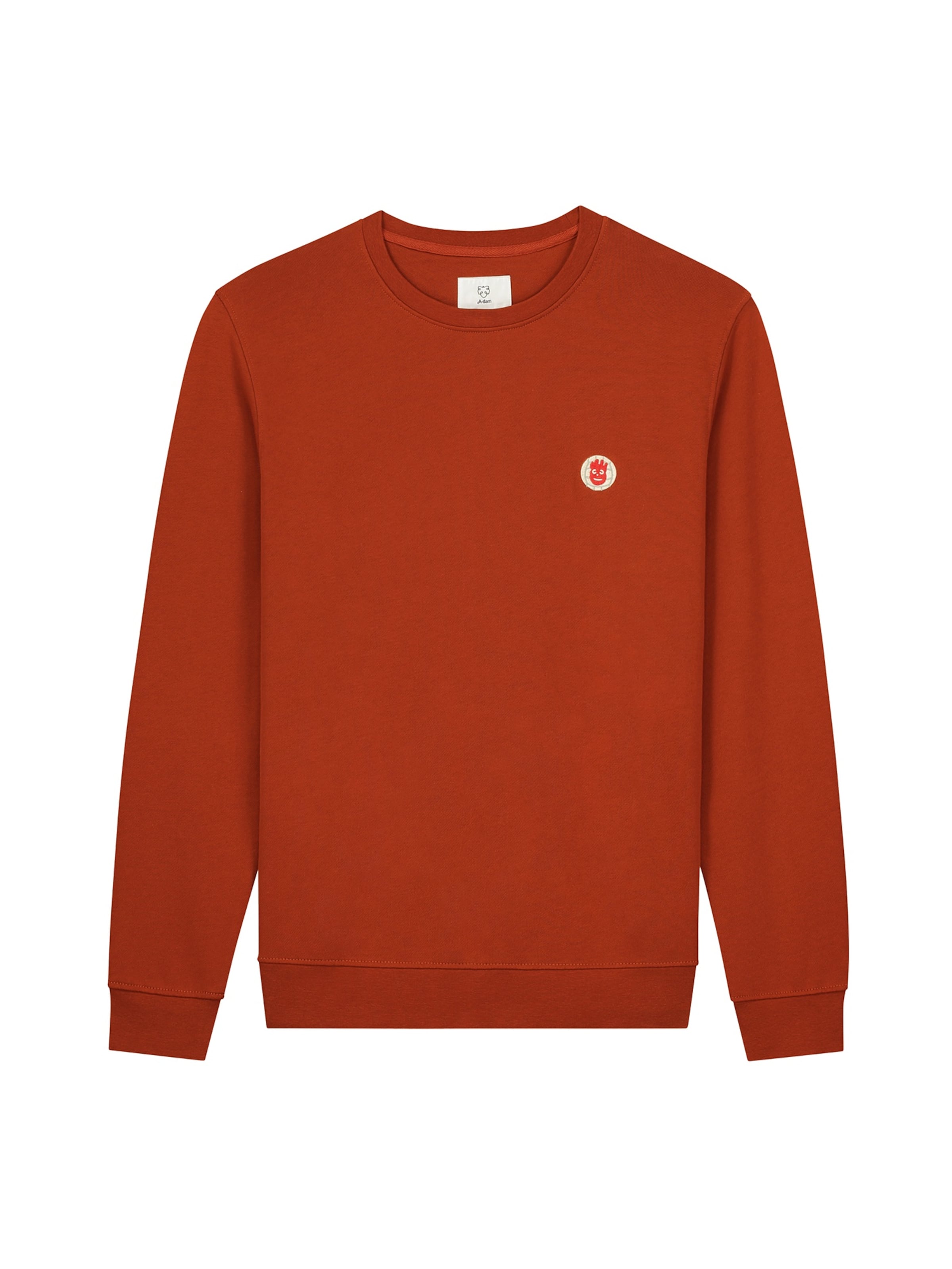 A-dam Sweatshirt 'Brothergibson' in Red: front