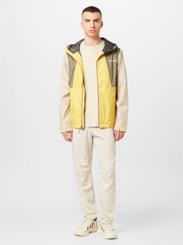 Veste outdoor COLUMBIA en jaune