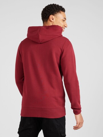 GANT - Sudadera con cremallera en rojo